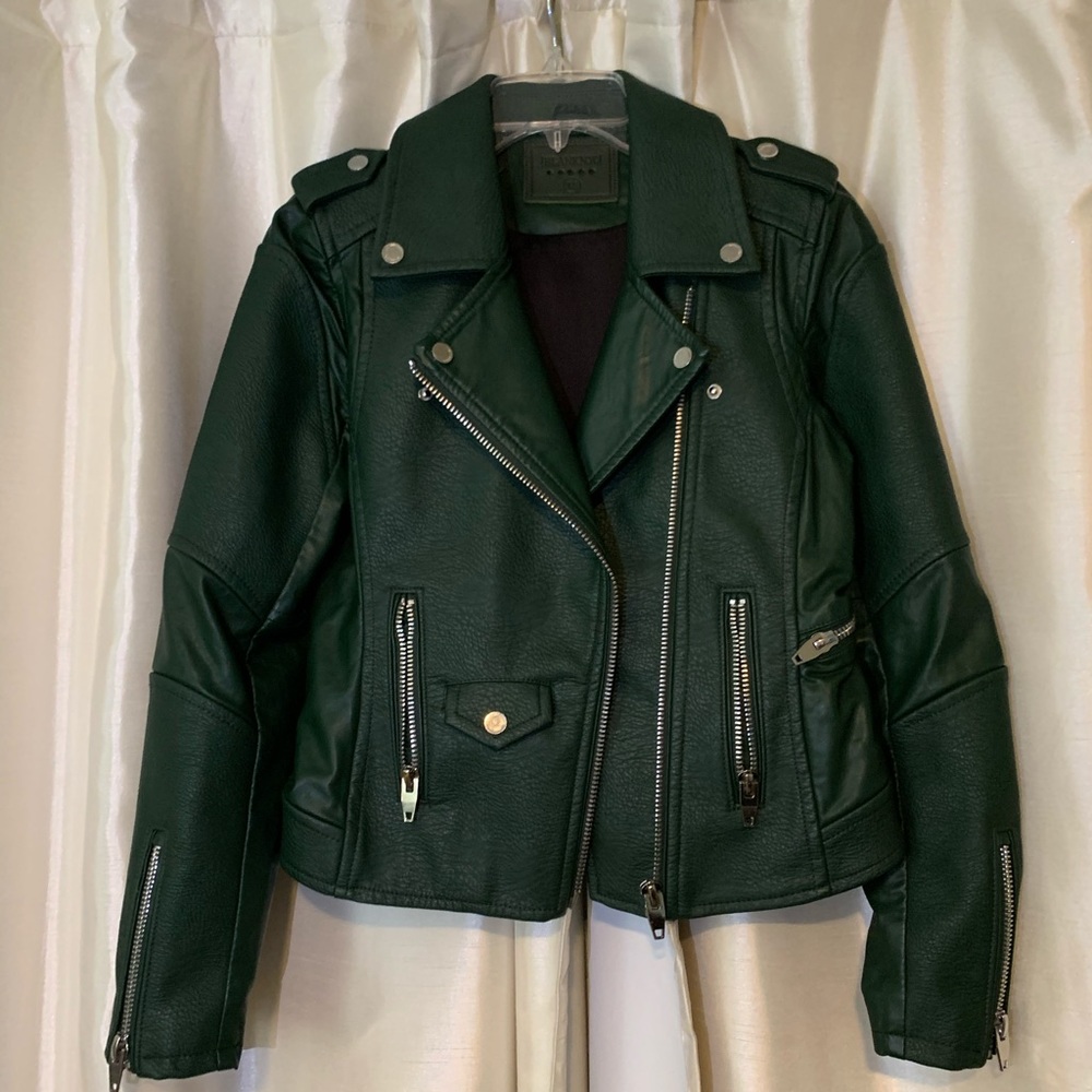 Blank NYC faux leather jacket